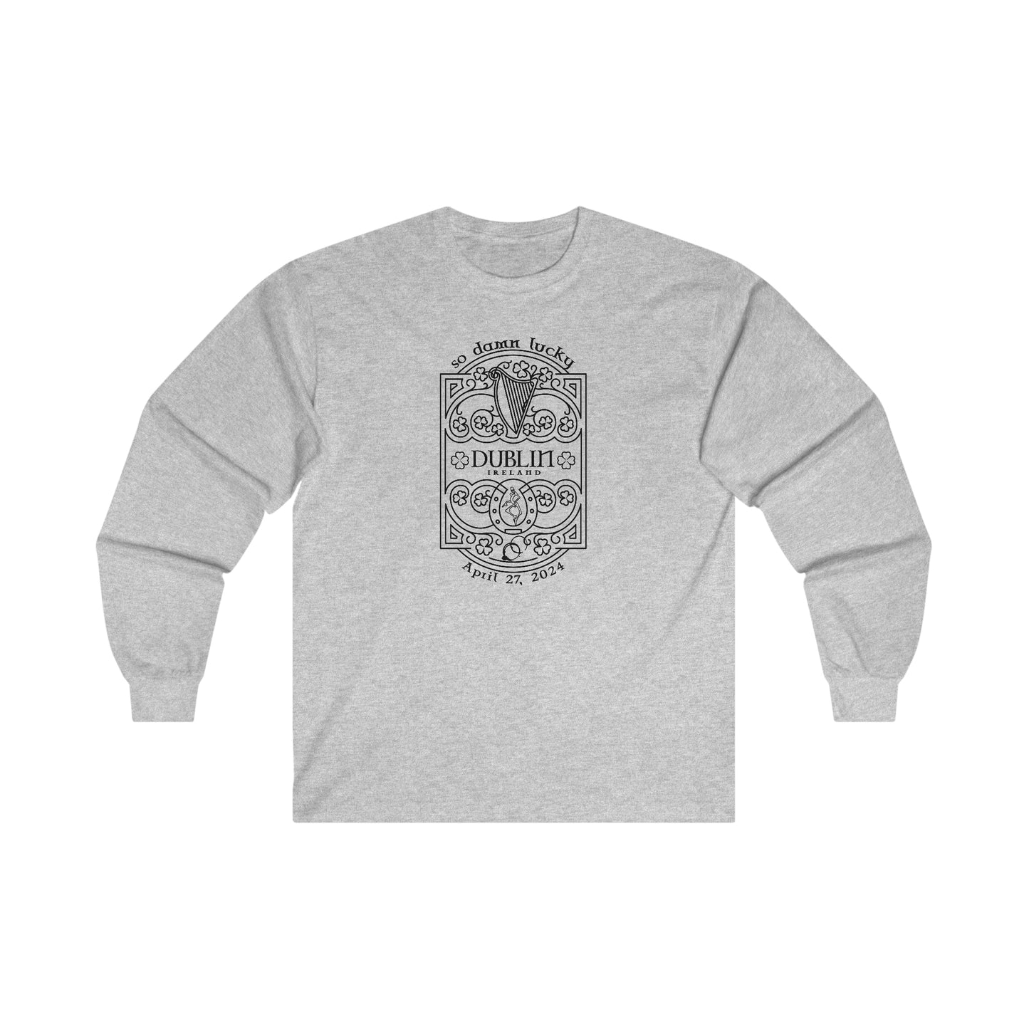 Dublin Europe 2024 Long Sleeve Tee *With Setlist