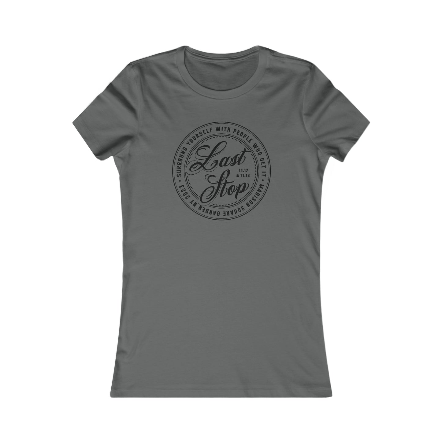 Last Stop Logo 2023 Women's Cut *With Setlist