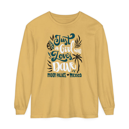 Just a girl who loves dave mexico 2025 Long Sleeve Tee *With Setlist