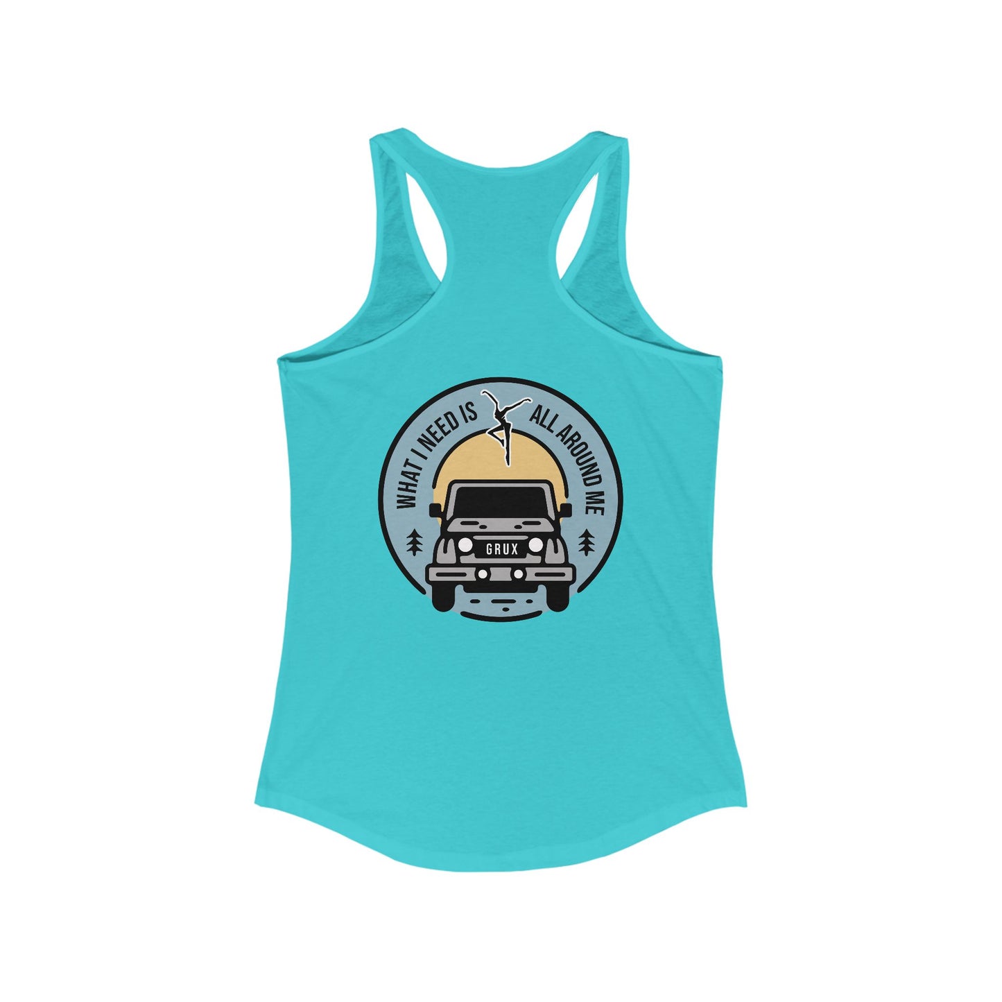 Jimi Jeep *With Back Print Woman's Tank