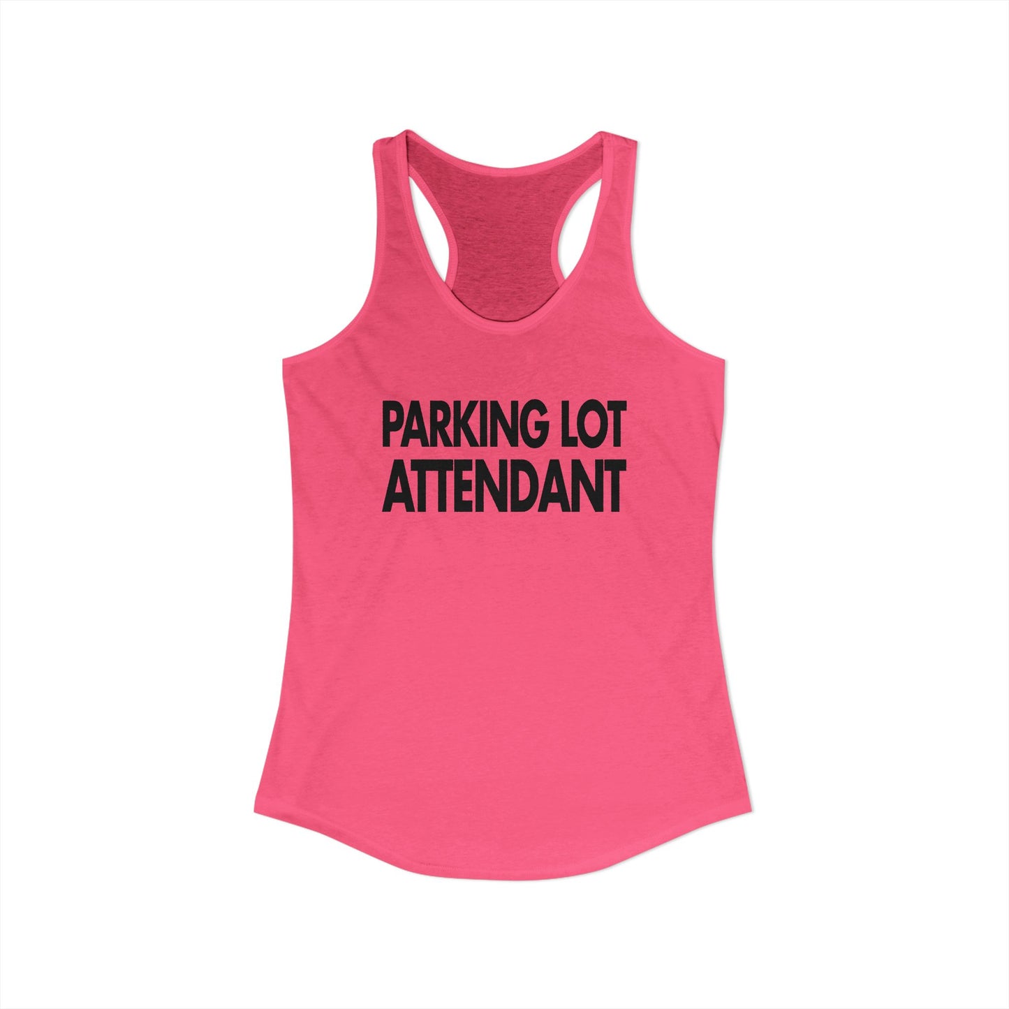 Parking Lot Attendant Woman's Tank