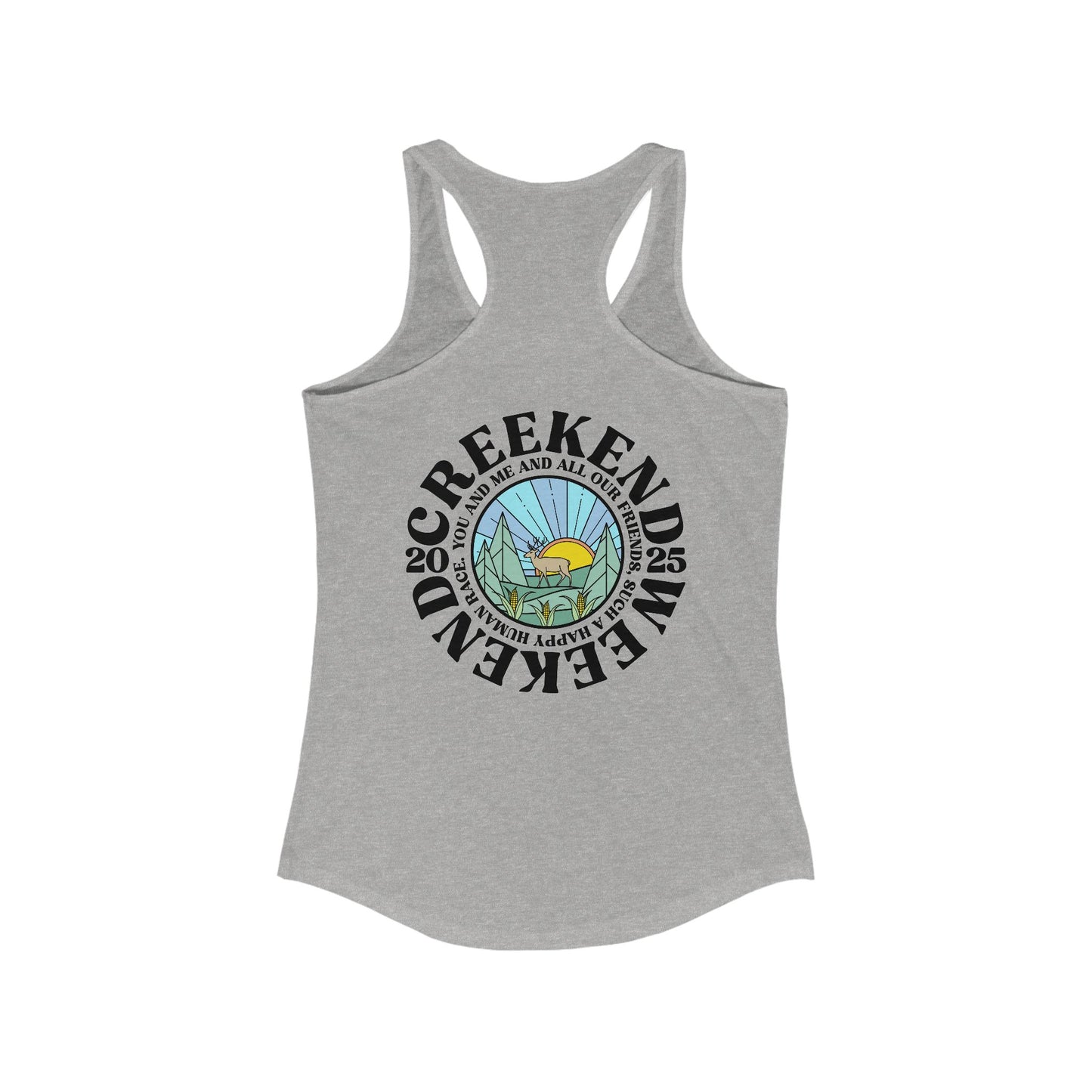 Freakin Creekend 2025 *With Back Print Woman's Tank