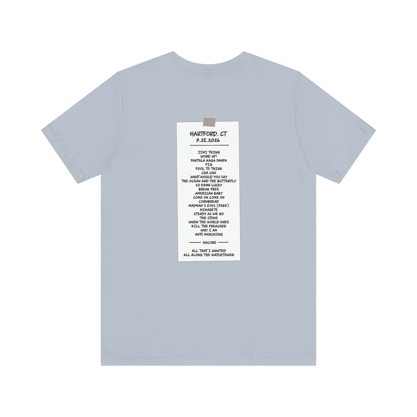 Hartford 2026 *With Set List
