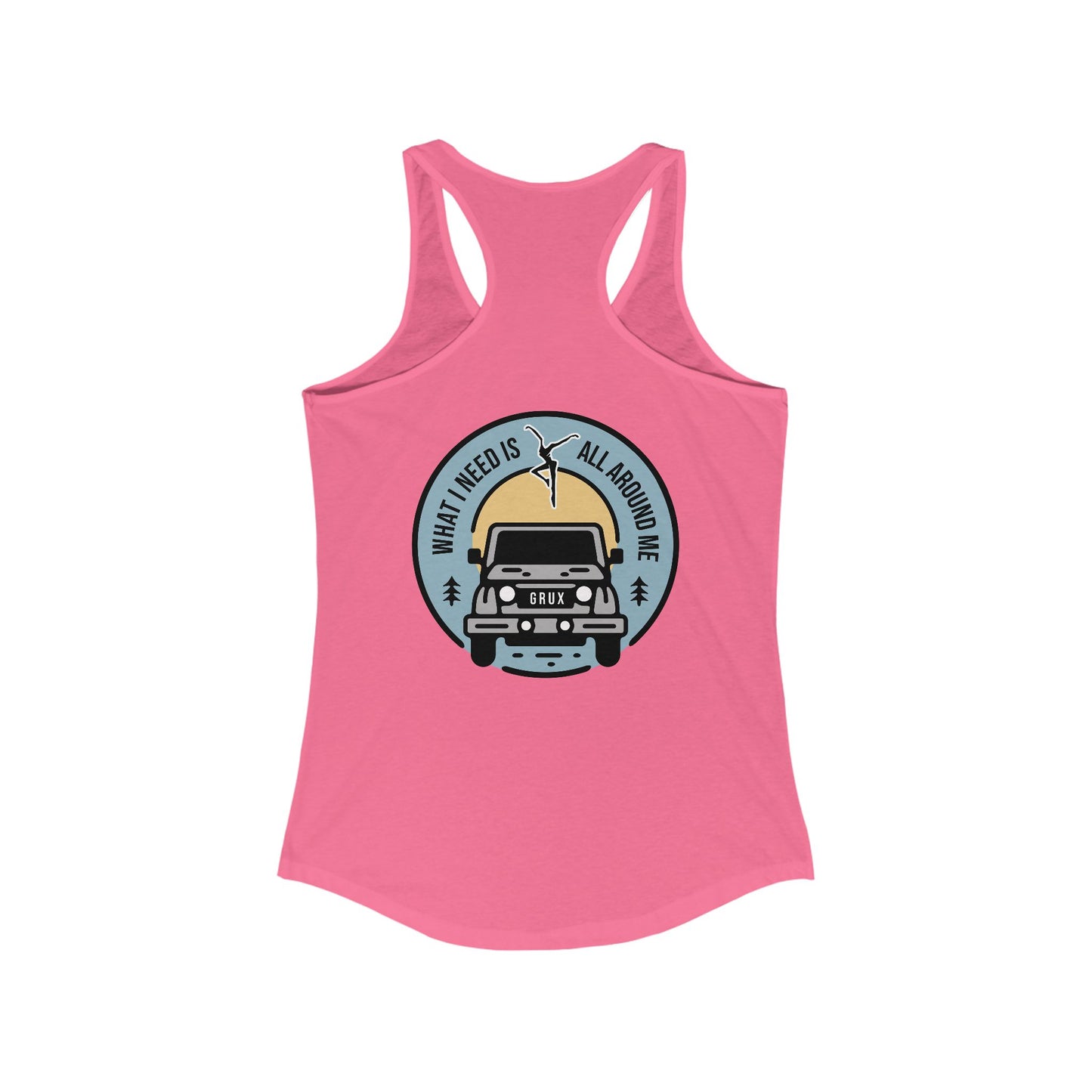 Jimi Jeep *With Back Print Woman's Tank