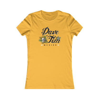 Dave And Tim Palm Leaf 2024 Women's Cut *WITH SETLIST