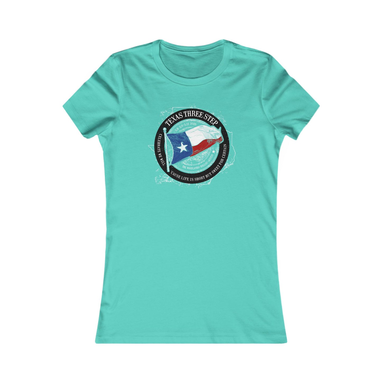 Texas Three Step 2026 Woman's Cut Tee *With Set List