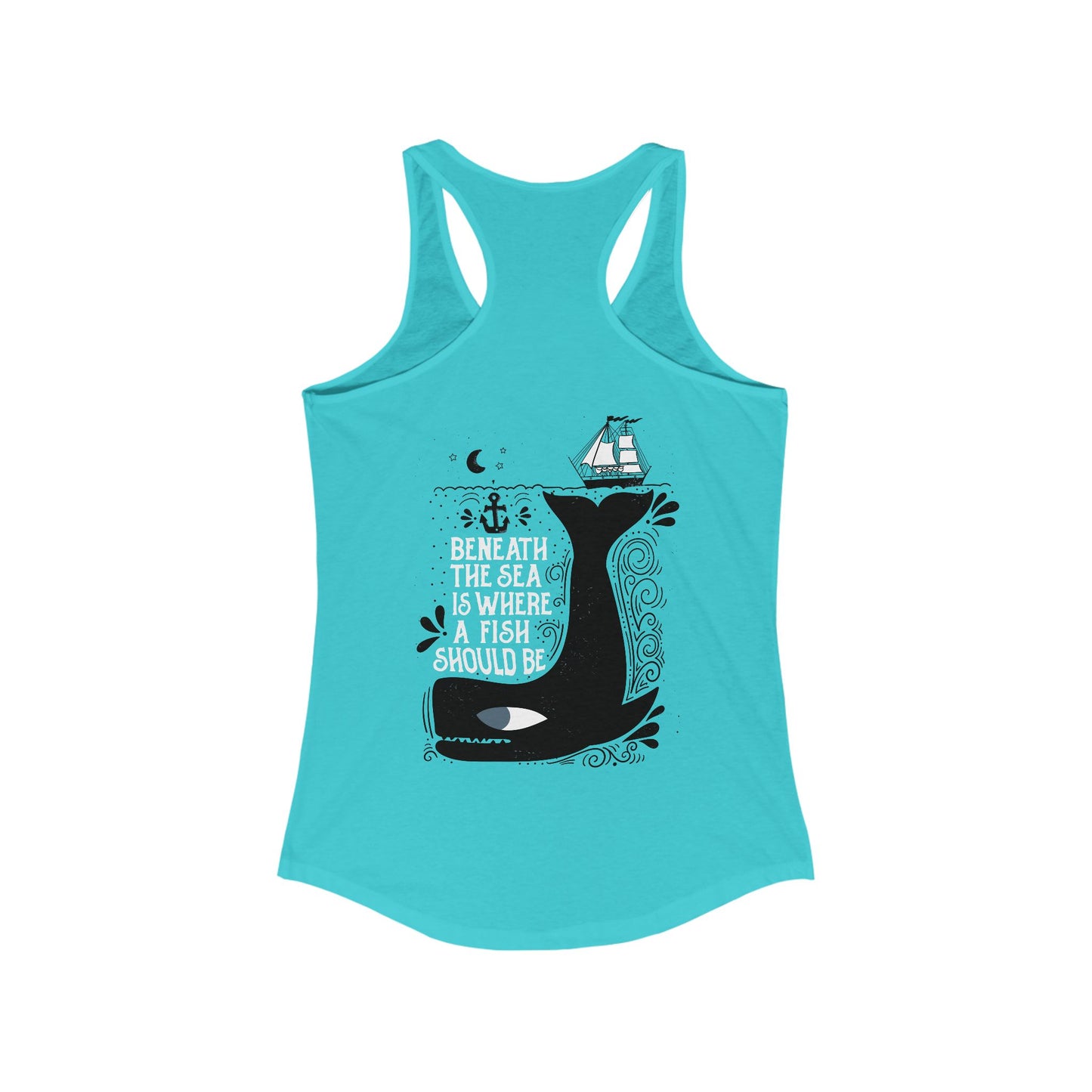 Beneath the Sea front & back Woman's Tank