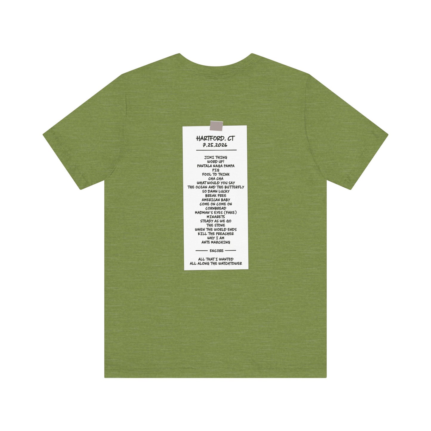 Hartford 2026 *With Set List