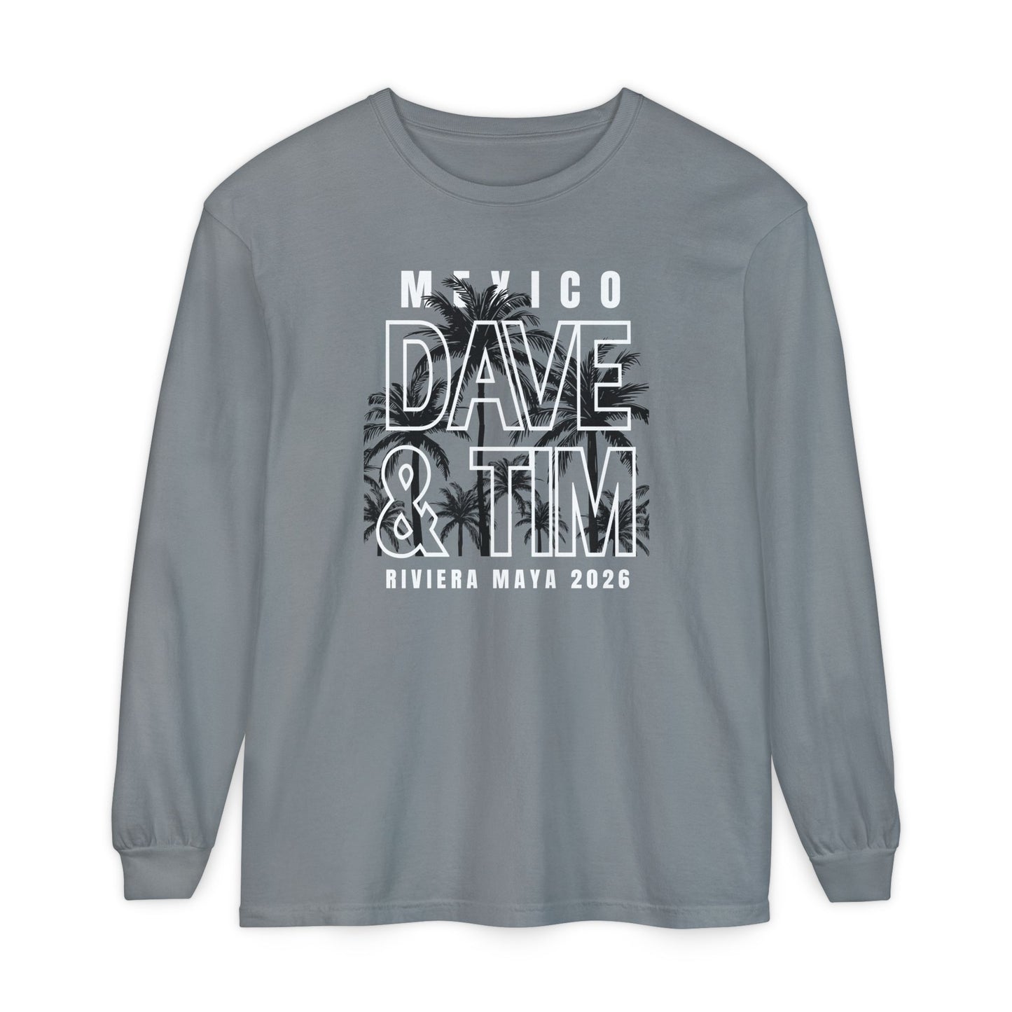 Mexico Palm Trees 2026 Long Sleeve Tee *With Set List