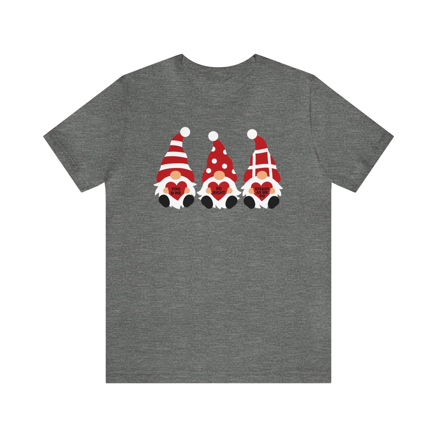 Valentine Gnomes Tee Woman's Cut Tee