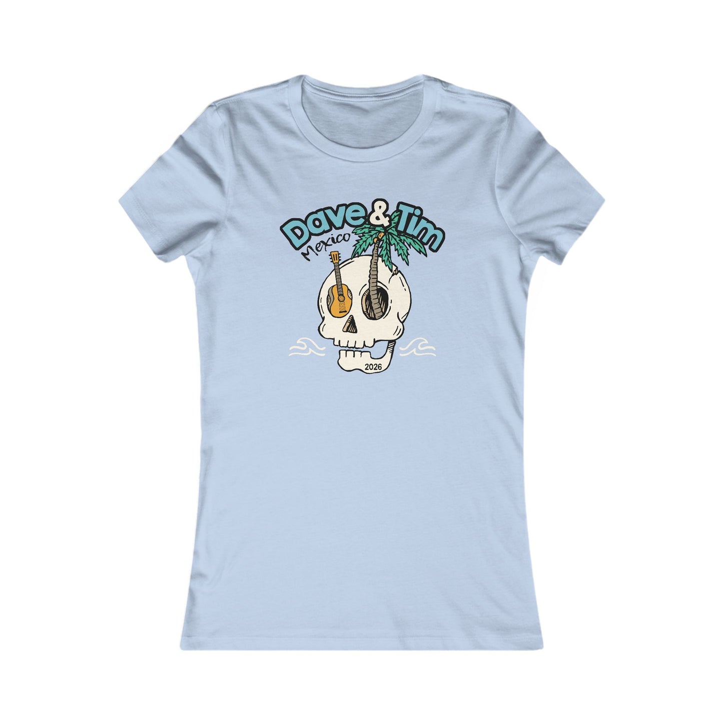 Dave & Tim 2026 Woman's Cut Tee *With Set List