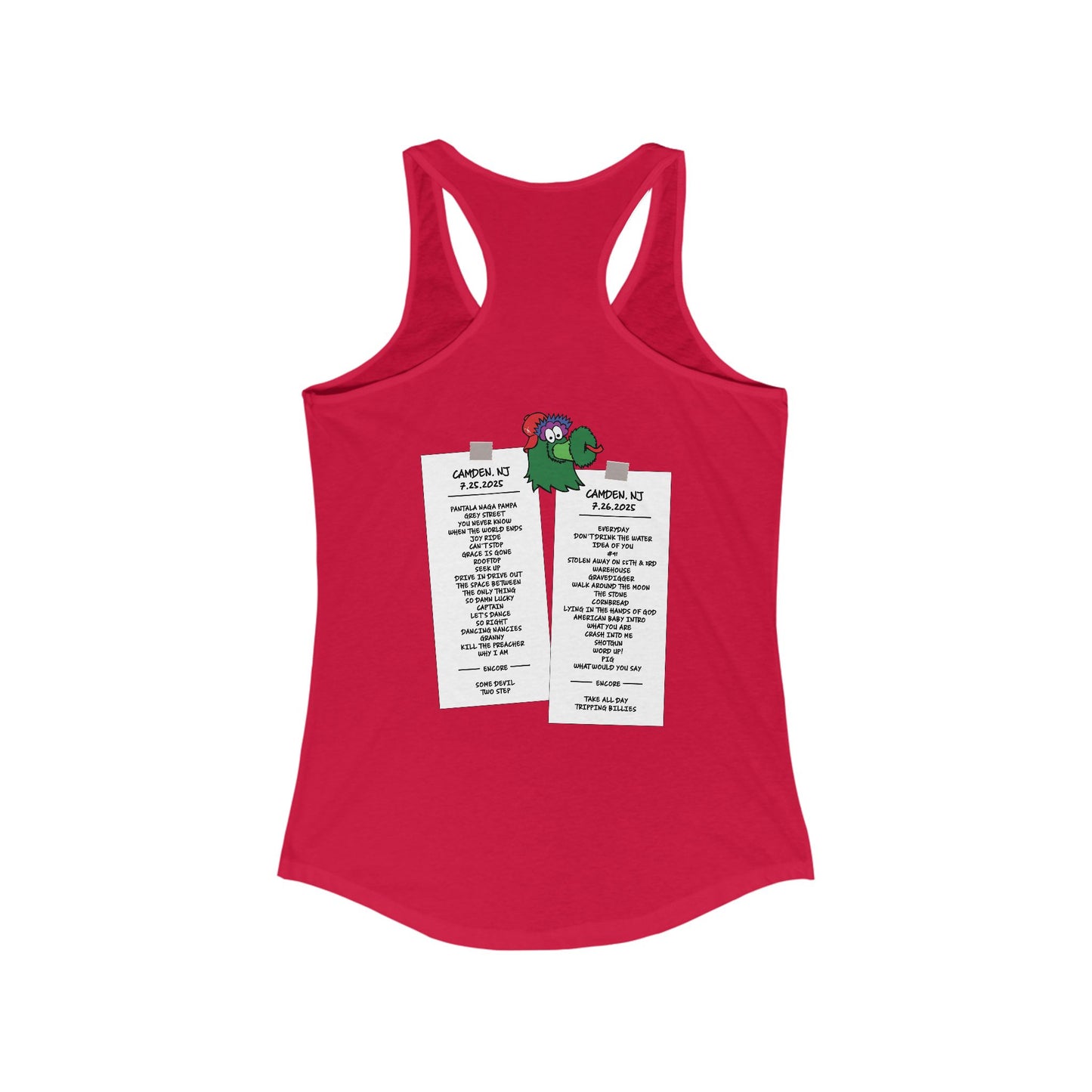 Phillies Billies 2025 *With Setlist Woman's Tank