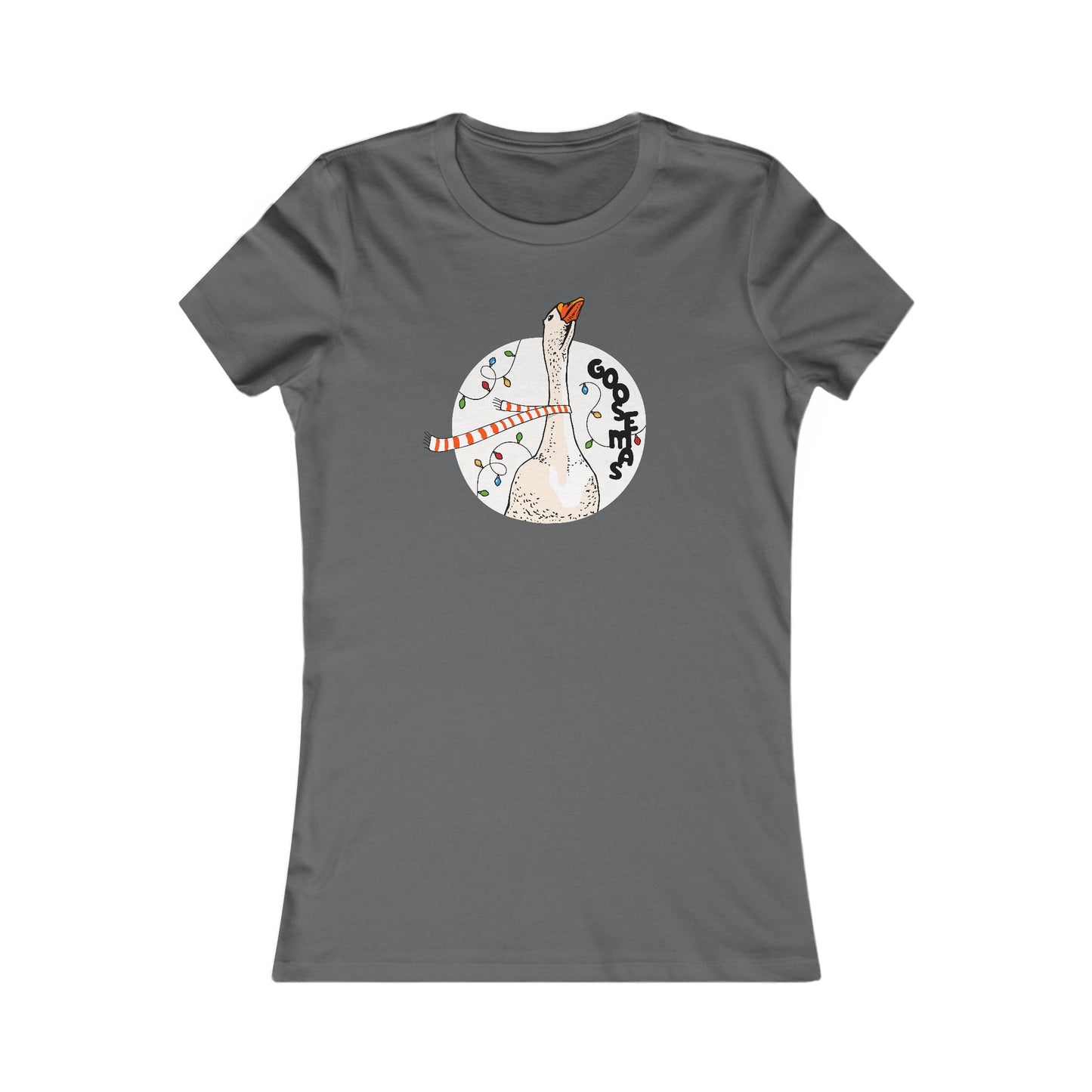 Goosemas Lights Woman's Cut Tee