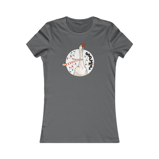 Goosemas Lights Woman's Cut Tee