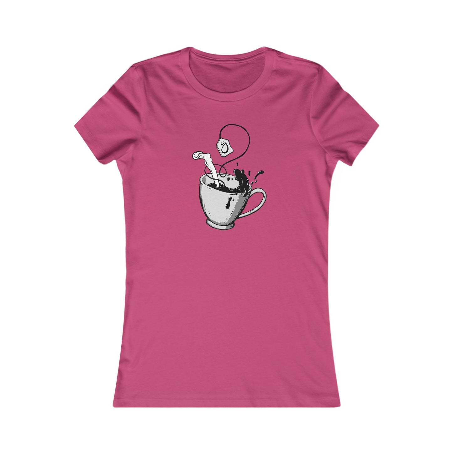 Hot Tea Woman's Cut Tee