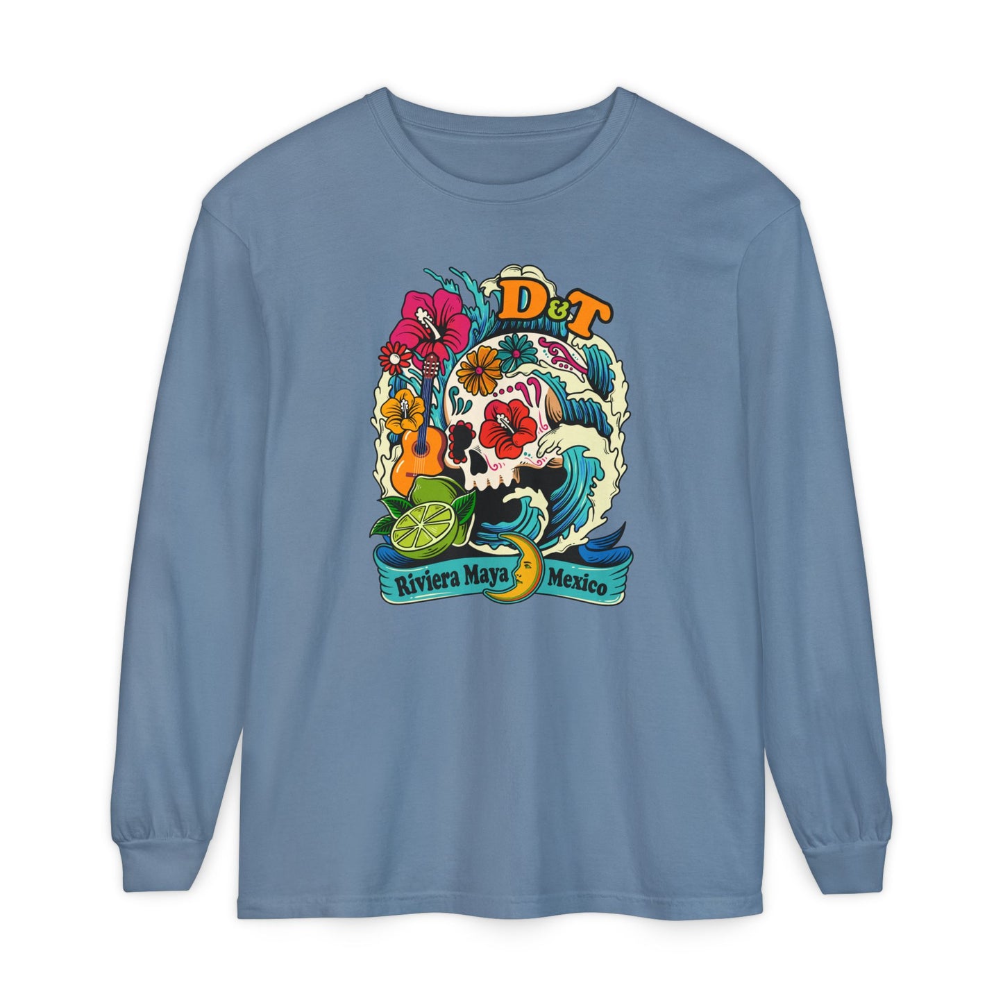 Mexico Sugar Skull 2026 Long Sleeve Tee *With Set List