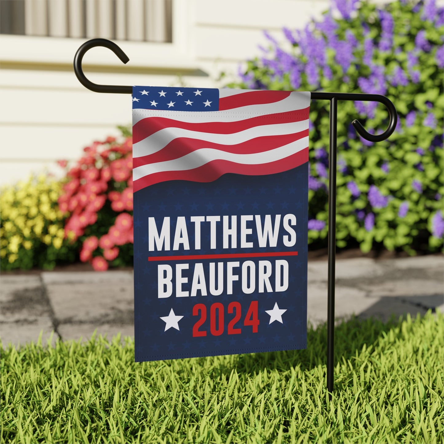 Matthews Beauford 2024 Garden Flags