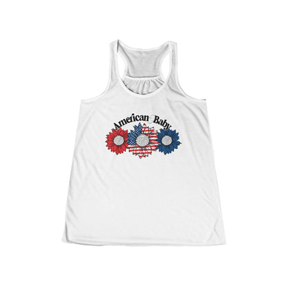 American Baby Sunflower Flowy Tank