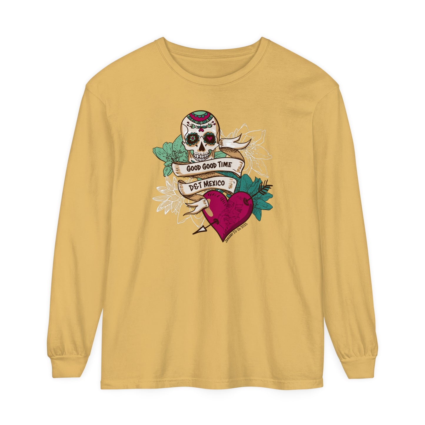 Good Good Time Mexico 2025 Long Sleeve Tee *With Setlist