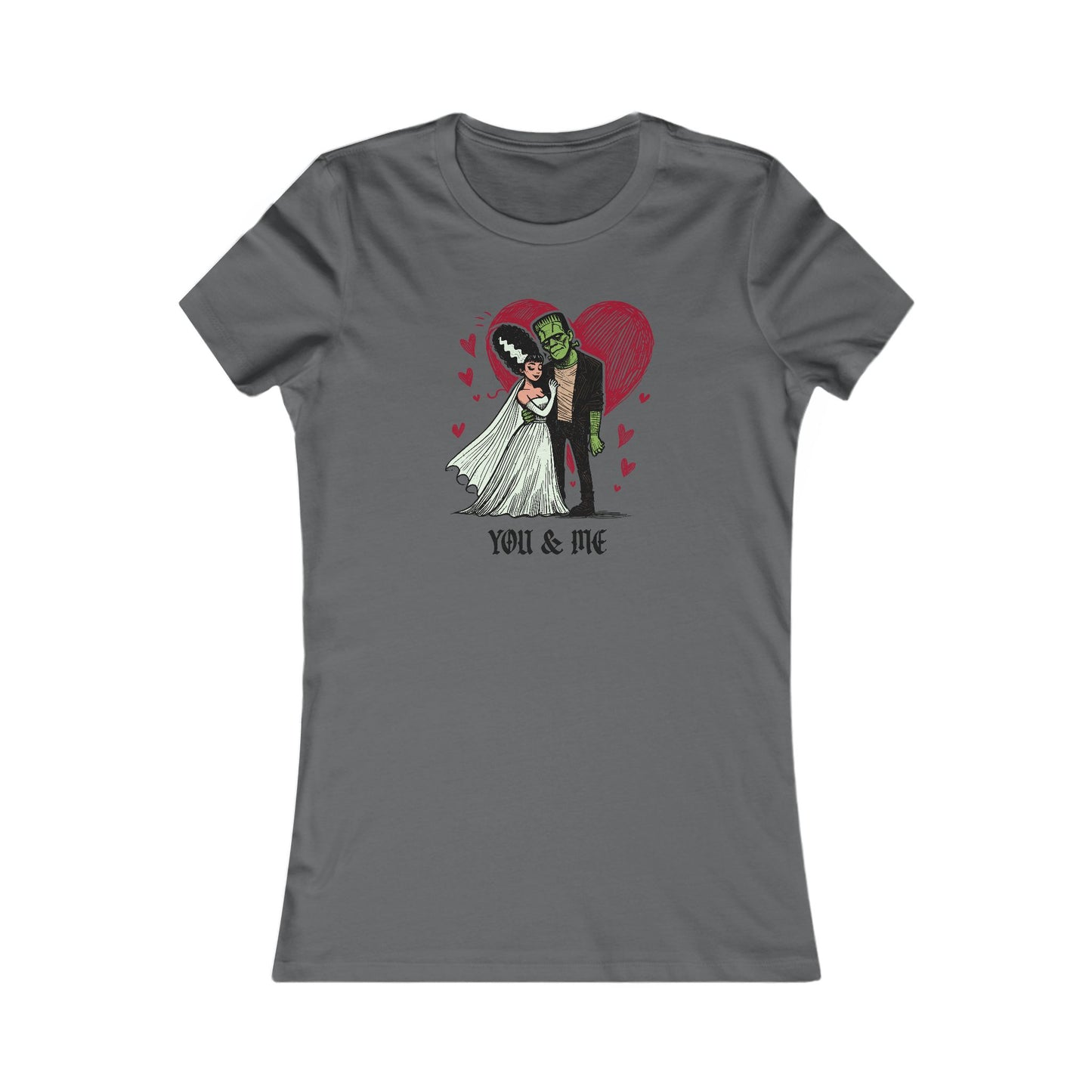 You & Me Bride Woman's Cut Tee