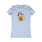 Eat Drink Santa Woman's Cut Tee
