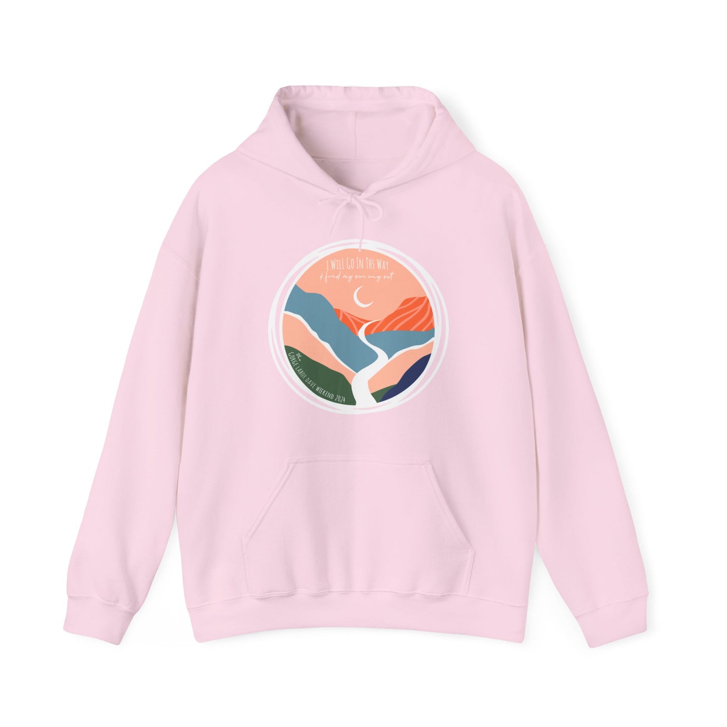 The Gorge Abstract 2024 Hoodie W/ Set List