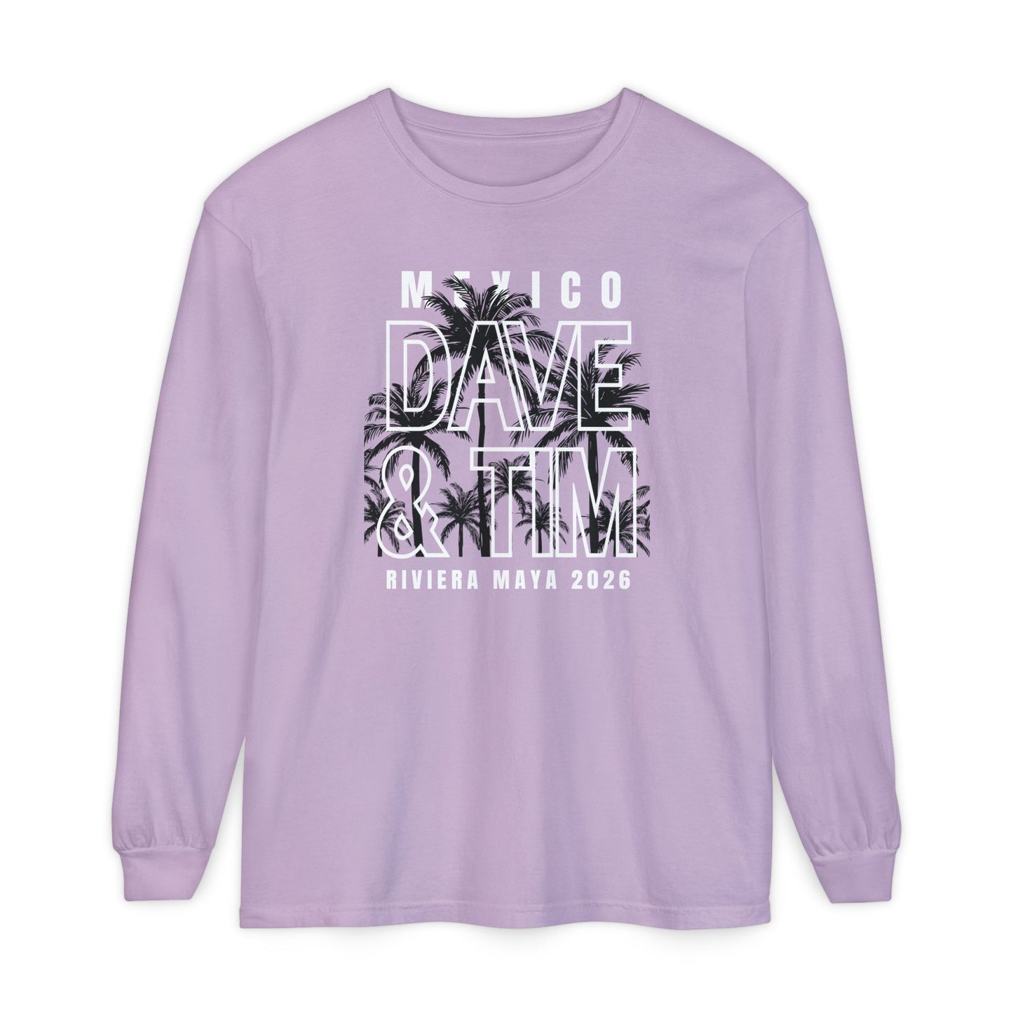 Mexico Palm Trees 2026 Long Sleeve Tee *With Set List