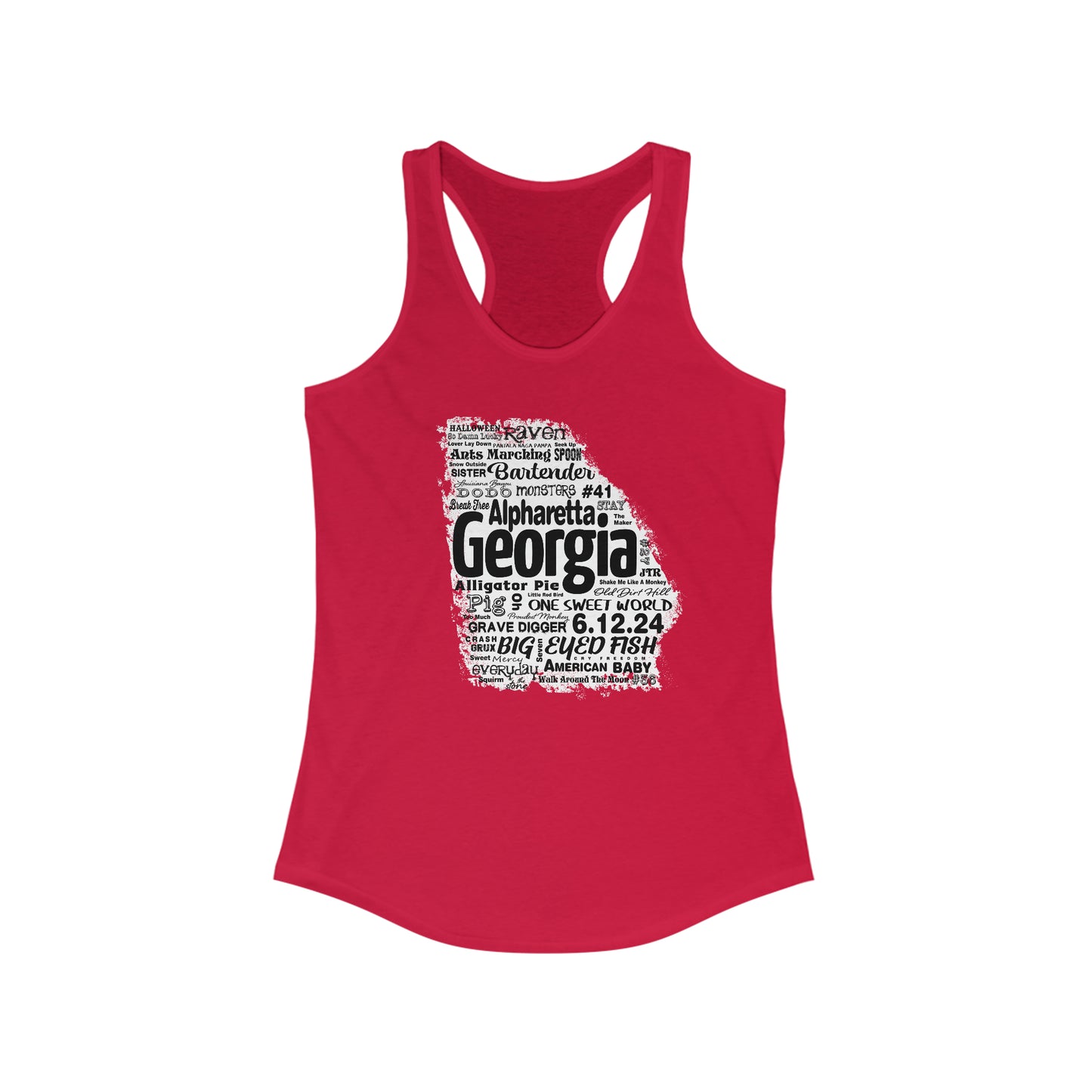 Alpharetta Georgia 2024 Tank Top *With Setlist