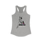 Black Cat Pin Up Woman's Tank