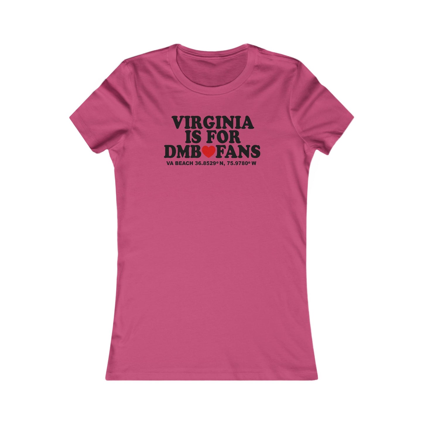 Virginia Beach 2026 Woman's Cut Tee *With Set List