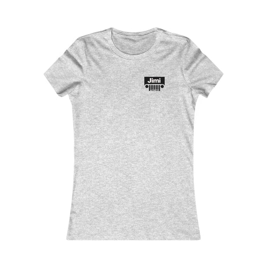 Jimi Jeep *With Back Print Women's Cut Tee