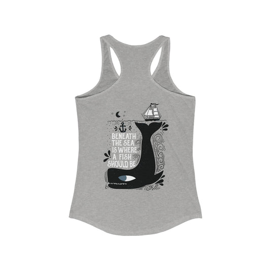 Beneath the Sea front & back Woman's Tank