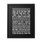 #41 Lyric Art Canvas Print