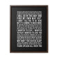 #41 Lyric Art Canvas Print