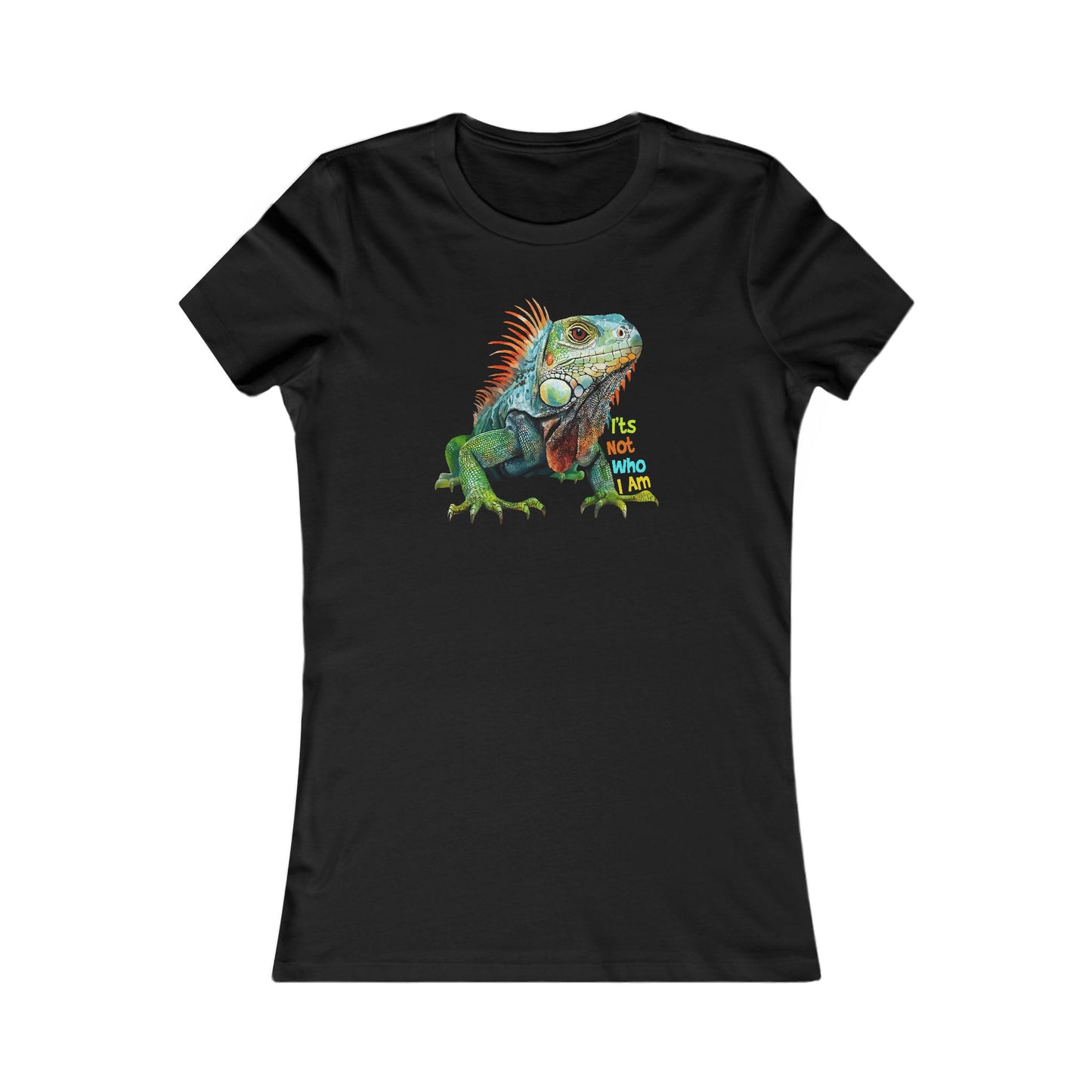 Iguana Woman's Cut Tee