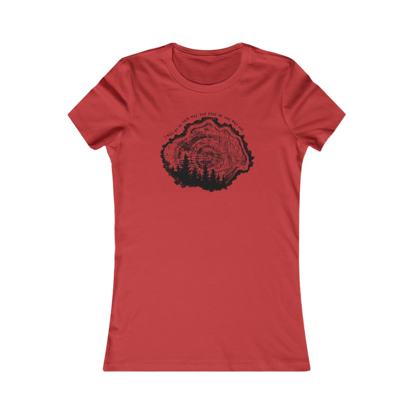 41 Tree Rings Women's Cut