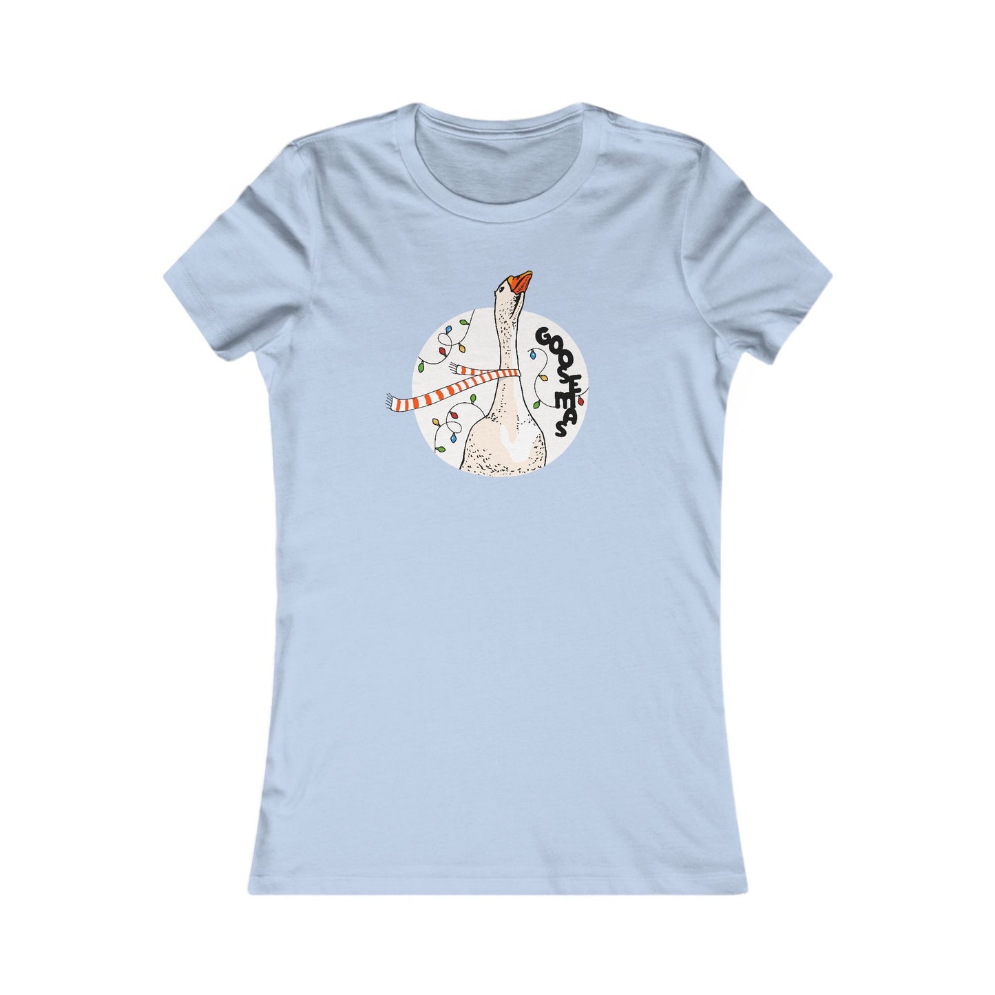 Goosemas Lights Woman's Cut Tee