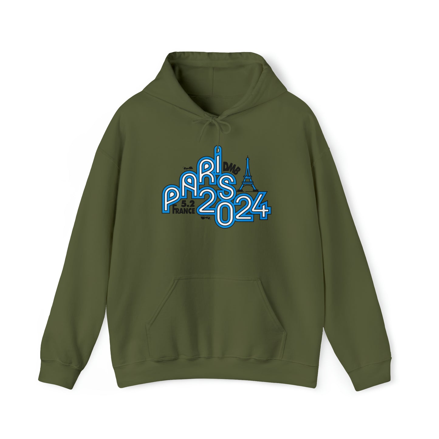Paris France Europe 2024 Hoodie *With Setlist