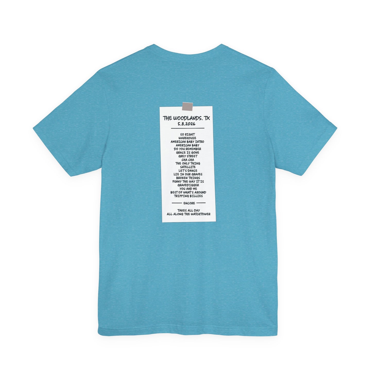The Woodlands 2026 *With Set List