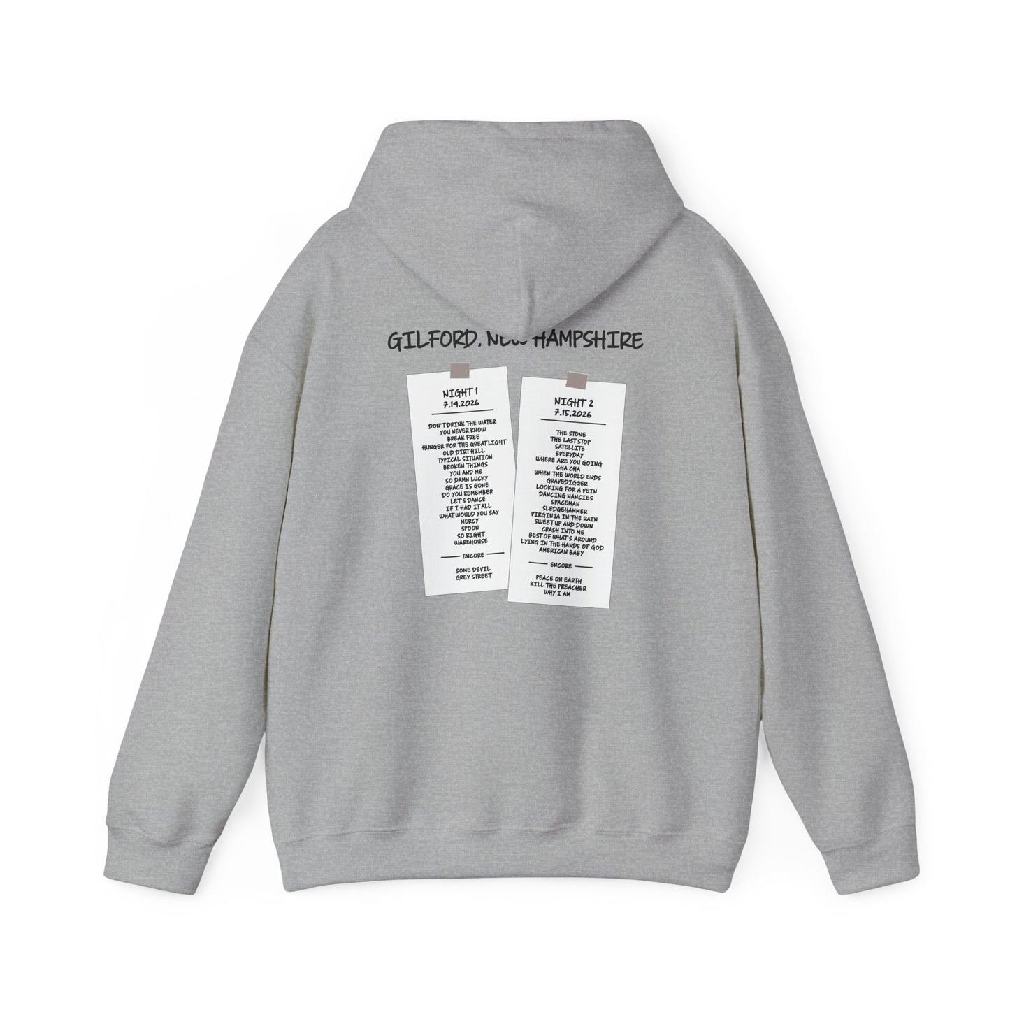 Gilford 2026 Hoodies *With Set List