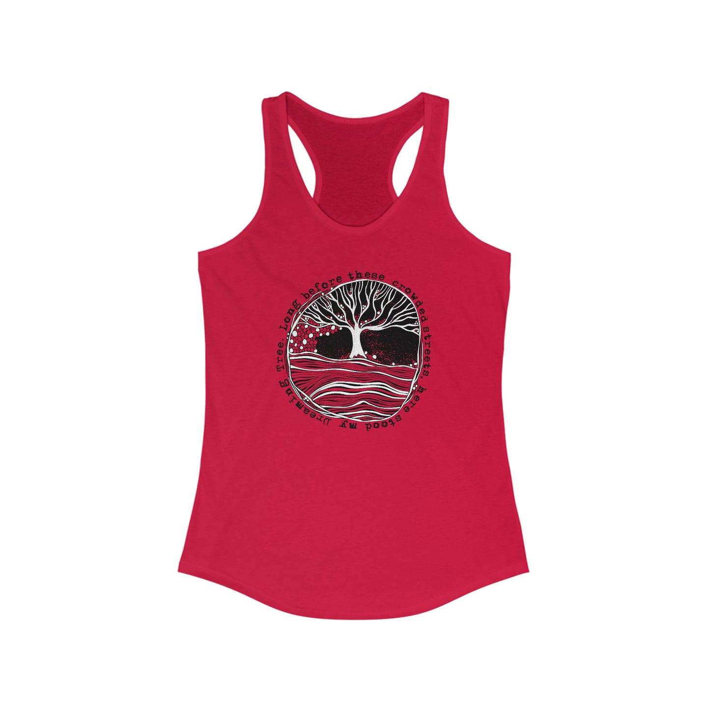 Long before these crowded streets Woman's Tank