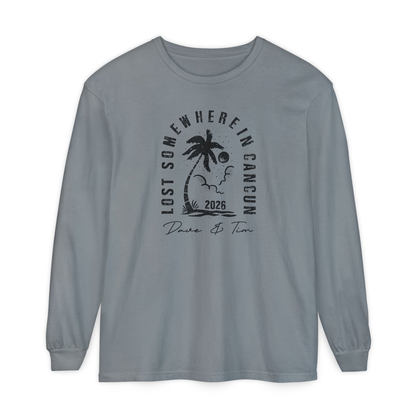 Lost Somewhere In Cancun 2026 Long Sleeve Tee *With Set List