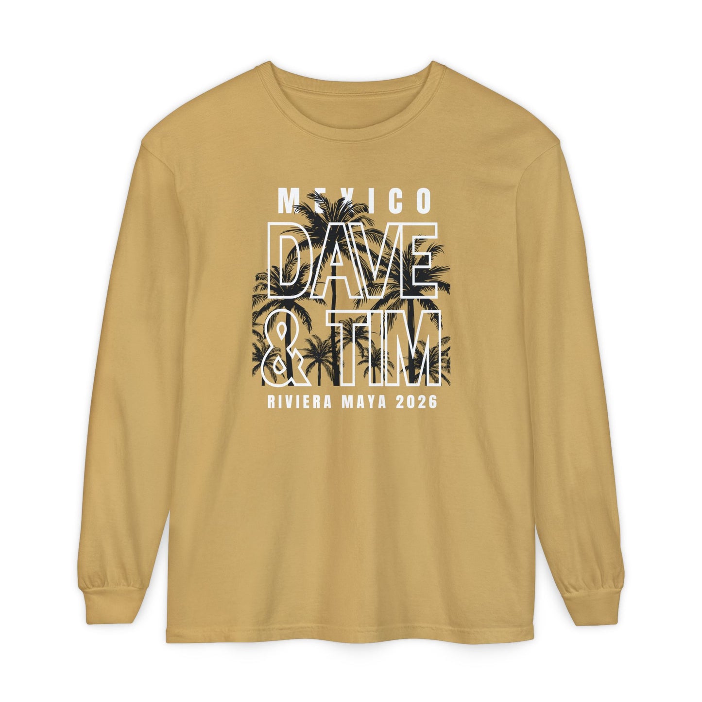 Mexico Palm Trees 2026 Long Sleeve Tee *With Set List