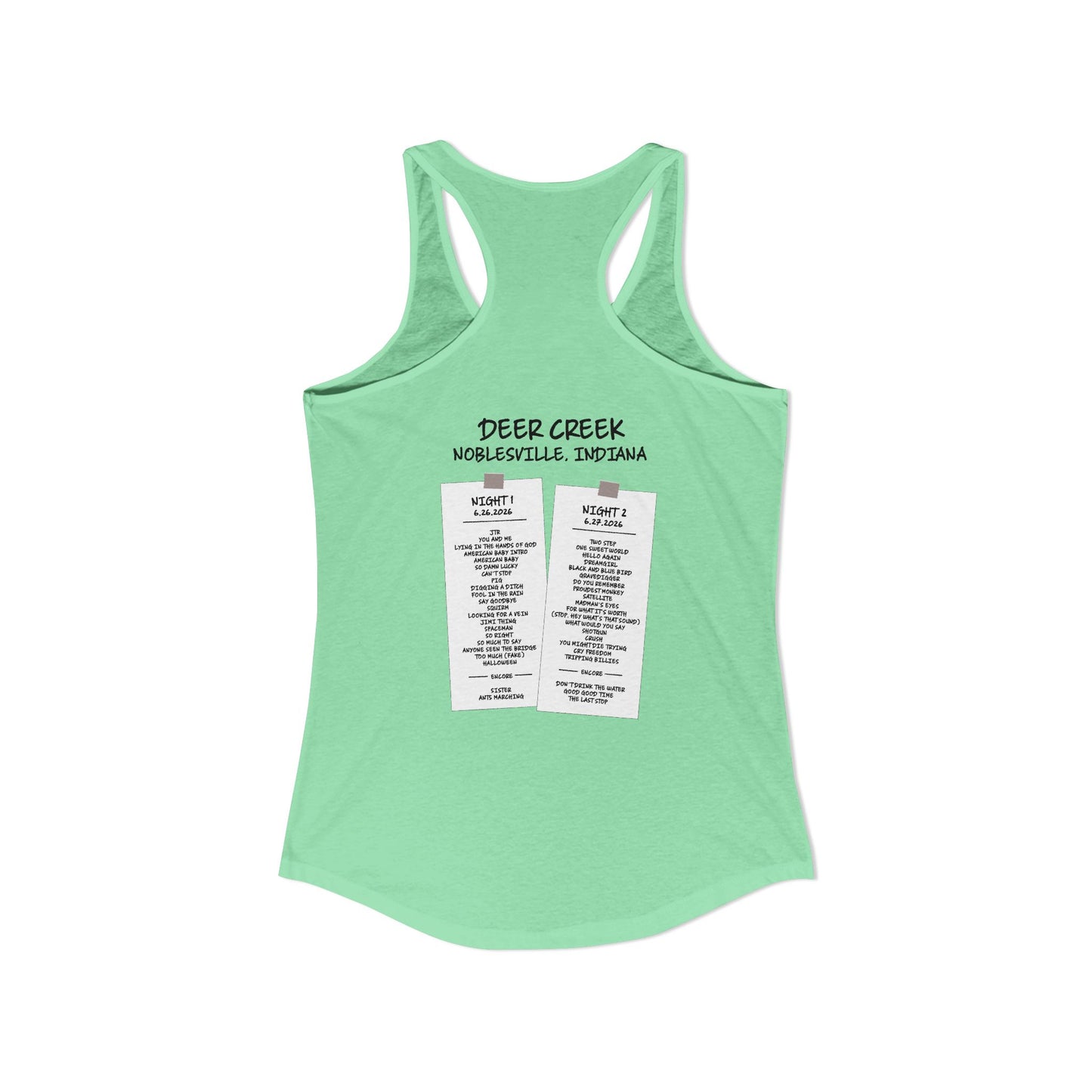 Creekend 2026 Woman's Tank *With Set List