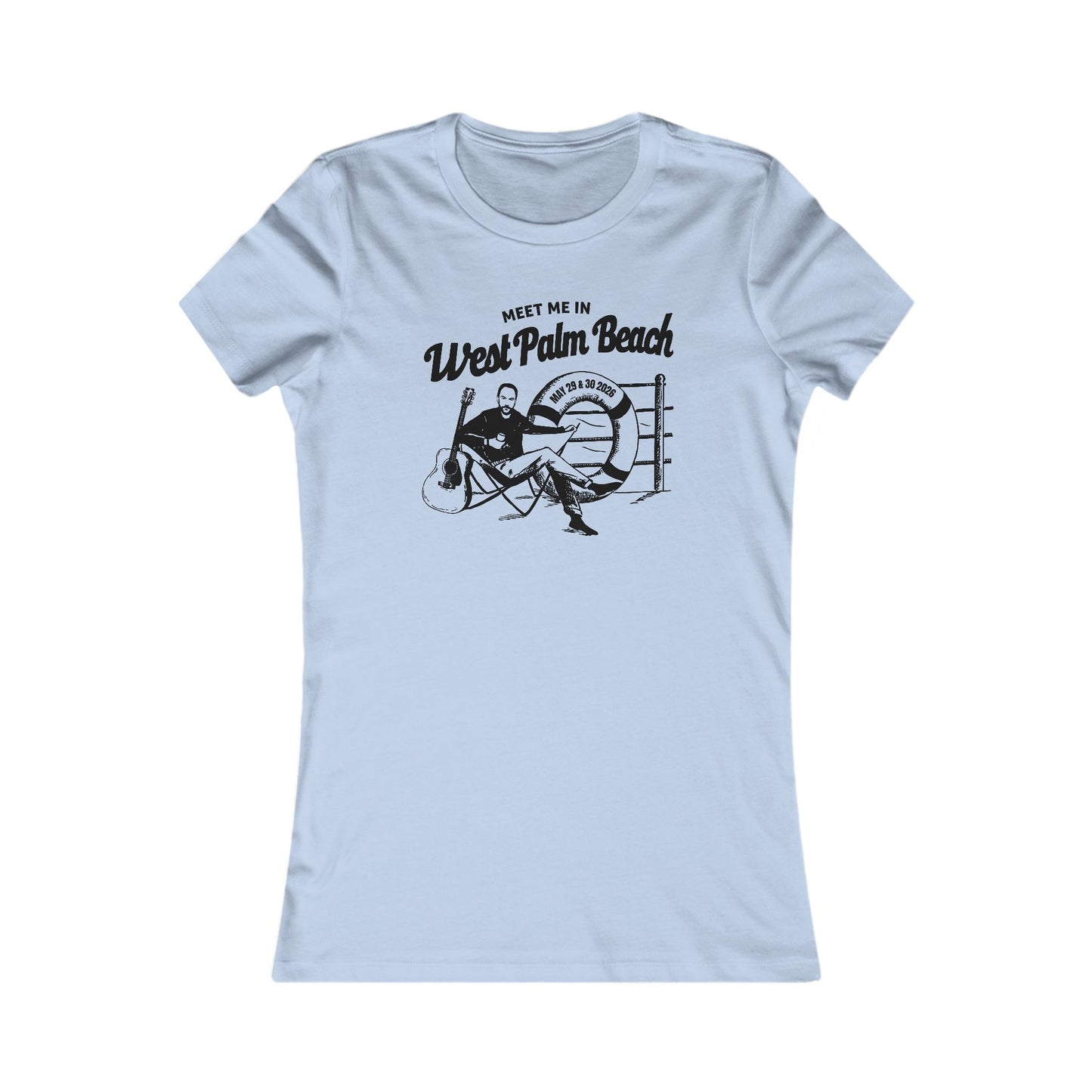 West Palm 2026 Woman's Cut Tee *With Set List