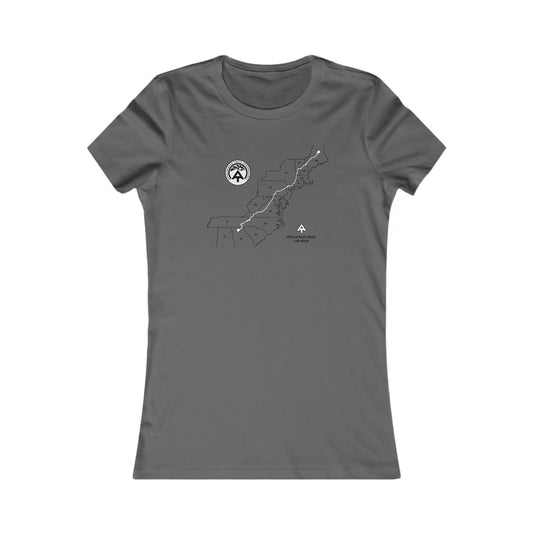 Appalachian Trail Map Women's Cut
