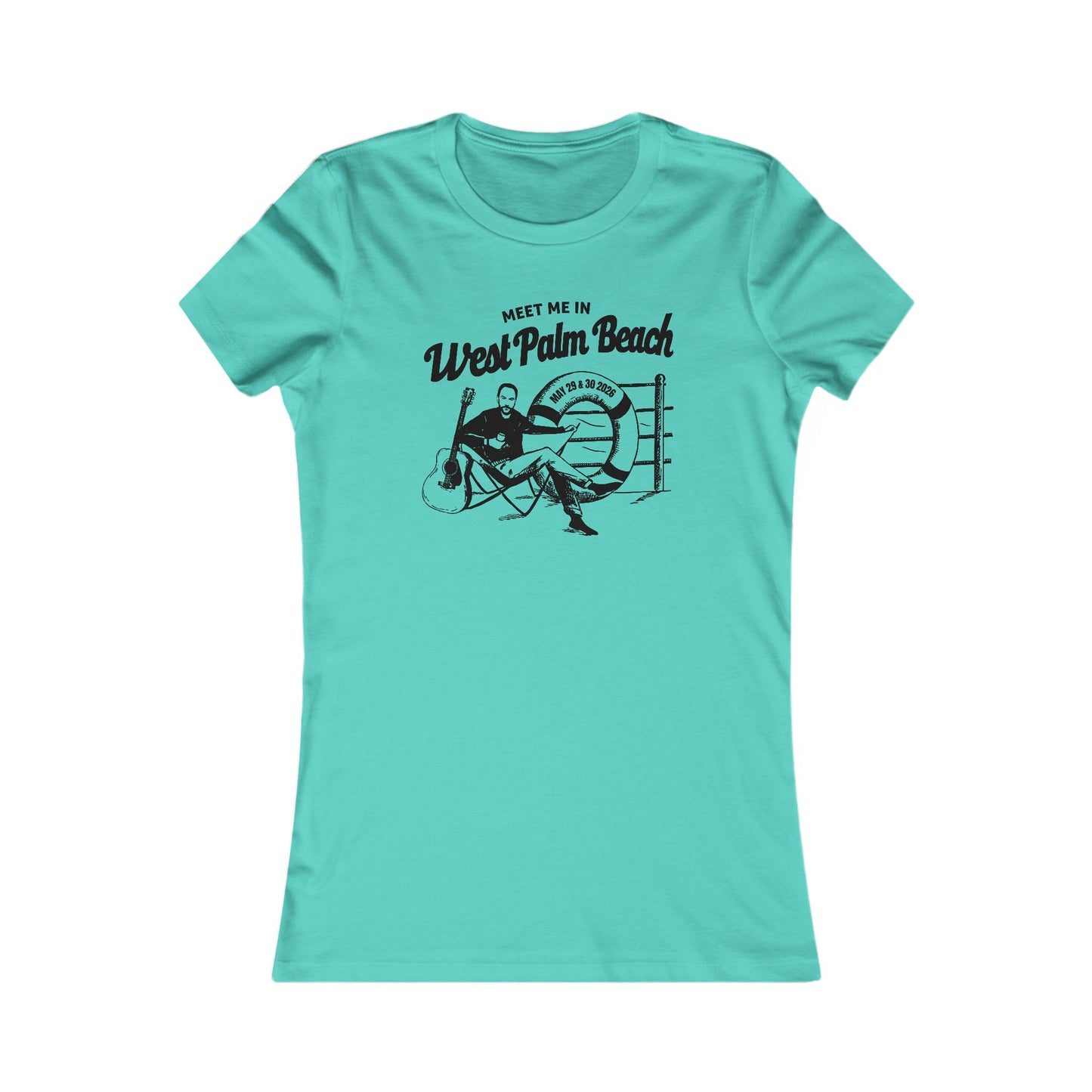 West Palm 2026 Woman's Cut Tee *With Set List