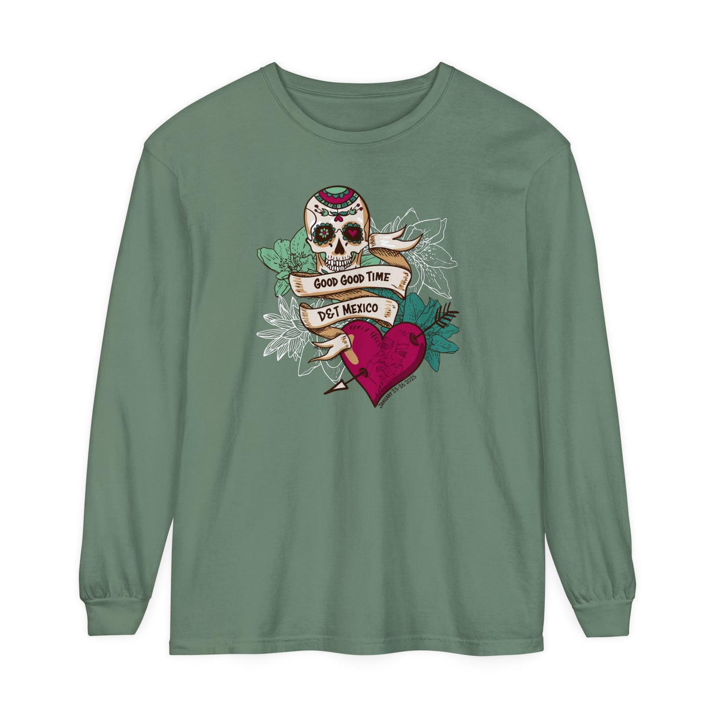 Good Good Time Mexico 2025 Long Sleeve Tee *With Setlist