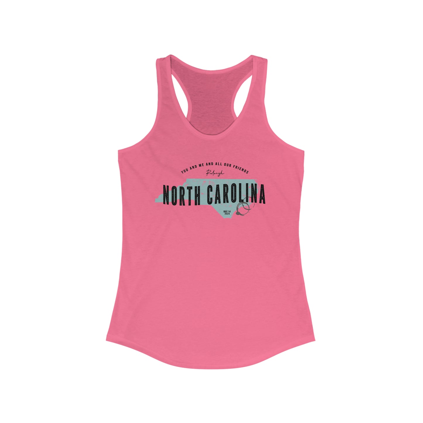 Raleigh North Carolina 2024 Tank Top *With Setlist