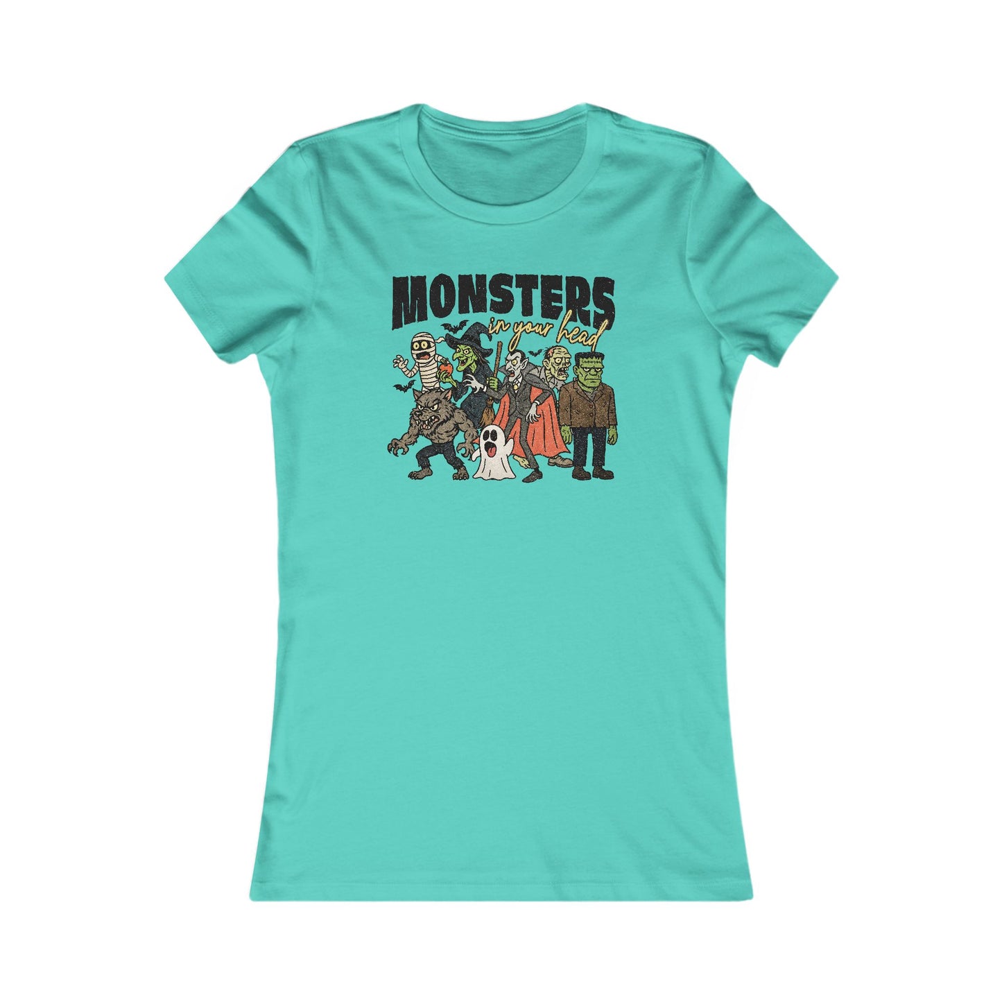 Monster Mash Woman's Cut Tee